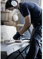 BOSCH Schleifpapier Schleifnetz f&uuml;r Exzenterschleifer, 150&nbsp;mm, G 100,...
