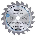 kwb Kreiss&auml;geblatt kwb 583357 Hartmetall Kreiss&auml;geblatt 150 x 16 mm 1 St.
