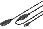 Digitus Digitus USB-Kabel USB 3.2 Gen1 USB-A Stecker, USB-A Buchse 20.00 m Sc