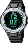 Lotus Multifunktionsuhr Lotus Herrenuhr Silikon schwarz Lotus,...