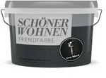 SCH&Ouml;NER WOHNEN FARBE Wandfarbe SW Trend Wandfarbe matt 1,0L New Black 9538