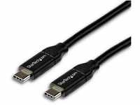 Startech.com STARTECH.COM USB-C auf USB-C Kabel mit 5A Power Delivery - St/St -...