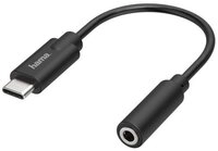 Hama Audio-Adapter, USB-C-Stecker - 3,5-mm-Klinke-Buchse, Stereo (00205282)...