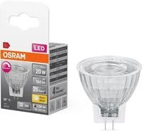 Osram LED-Leuchtmittel LED SUPERSTAR MR11 36&deg;, G4, 1 St., Warmwei&szlig;