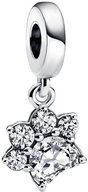 Pandora Charm-Einh&auml;nger 792247C01*, Hund, Pfote, Zirkonia, Tiere, Haustiere