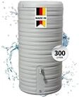 GARANTIA Regentonne NORDIC 2in1 Regenspeicher 300 Liter steingrau inkl. Pflanzschale