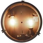 Brilliant Deckenleuchte Zois, ohne Leuchtmittel, Deckenlampe 34cm schwarz korund