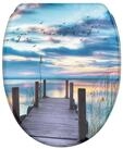 Sanilo WC-Sitz Sunset mit Absenkautomatik & Quick Release, Premium...