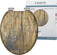 Sch&uuml;tte WC-Sitz Solid Wood, mit Absenkautomatik und Holzkern, MDF