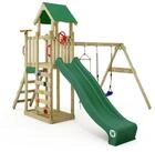 Wickey Kletterger&uuml;st MultiFlyer Light Spielturm mit Schaukel, Rutsche und