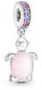 Pandora Bead Pandora Charm Anhänger Pink Sea Turtle 798939C02 Silber