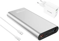Realpower RealPower REALPOWER PB-20000 PD Pro Powerbank 20000 mAh Silber...