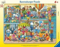Ravensburger Puzzle 48 Teile Kinder Rahmen Puzzle Tierischer Spielzeugladen...