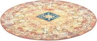 TOM TAILOR HOME Teppich Funky Outdoor Orient Two, rund, H&ouml;he: 5 mm, Flachgewebe,