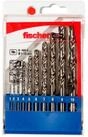 Fischer Bohrer- und Bitset fischer Metallbohrer-Satz HSS-G, 1-10mm