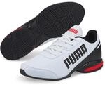 Sneaker PUMA "EQUATE SL", Herren, Gr. 44, puma wei&szlig;, puma schwarz, high risk rot,