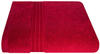 Dyckhoff Frottierserie Siena Handtuch 50 x 100 cm Granat - Rot