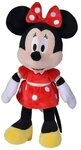 Simba Dickie Kuscheltier Disney Micky Maus Core Minnie rot, 25cm