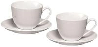 Ritzenhoff & Breker Cappuccinotasse Bianco, 2-tlg., Porzellan, 300 ml, 2 Tassen/