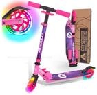 Apollo Cityroller LED City Scooter Moonracer f&uuml;r Kinder - 125 mm Tretroller,