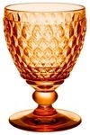 Villeroy & Boch Wei&szlig;weinglas Boston coloured Weissweinglas apricot 125 ml,
