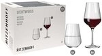 Ritzenhoff Wei&szlig;weinglas Ritzenhoff Sternschliff Rotwein und Wasserglas 12er Set