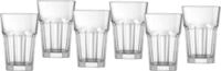 Ritzenhoff & Breker Gl&auml;ser-Set Riad, 6-tlg., Glas, Facetten-Optik, 6-teilig