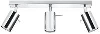 SOLLUX lighting Deckenleuchte Deckenleuchte Ring 3 Chrom, Nicht enthalten
