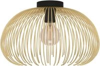 EGLO Deckenleuchte VENEZUELA Deckenlampe, Esszimmerlampe, Metall, schwarz,...