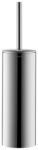 Duravit WC-Garnitur D-Code, Toilettenb&uuml;rstengarnitur bodenstehend - Chrom /...