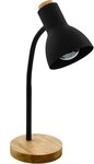 EGLO Tischleuchte VERADAL, ohne Leuchtmittel, Tischleuchte, Tischlampe, 1X40W...