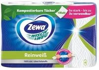 ZEWA Papierk&uuml;chenrolle Wisch & Weg (4-St), 2-lagig, reinwei&szlig; mit