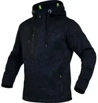 Leibw&auml;chter Kapuzenstrickjacke Casual-Line Strickjacke Unisex (Zip-Hoodie mit