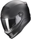 Scorpion Exo Motorradhelm Scorpion Covert FX Solid Helm Matt-Schwarz (1er Set),