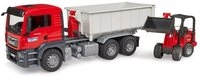 Bruder&reg; Spielfahrzeug-Erweiterung bruder Container-LKW MAN TGS & Sch&auml;ffer...