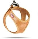 Curli Geschirr Clasp Vest Harness "Apfelleder" Geschirr, vegan, Farbe: braun