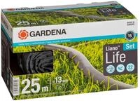 GARDENA Gartenschlauch Textilschlauch Liano Life 1/2, 25m Set