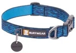 Ruffwear Hunde-Halsband Hundehalsband Flat Out Collar Oceanic Distortion