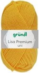 Gr&uuml;ndl 50 Gramm Gr&uuml;ndl Lisa Premium Uni Bastelgarn