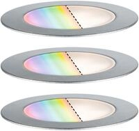Paulmann LED Gartenleuchte Outdoor Plug & Shine Einbauleuchte Floor Set RGBW...