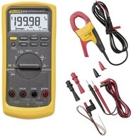 Fluke Spannungspr&uuml;fer Fluke 87V IMSK Hand-Multimeter digital CAT III 1000 V,...