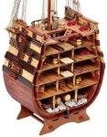 OcCre Modellbausatz Sektion Santisima Trinidad 1:90 Bausatz, (Schiff, 1660-tlg.,