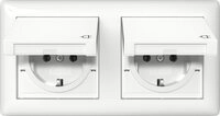GIRA Klemmen Gira Steckdose KD +Set IP44 415803