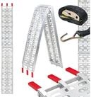 TRUTZHOLM Auffahrrampe klappbar 228 cm Traglast 340 kg Alu Motorradrampe inkl.