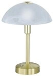 TRIO Leuchten LED Tischleuchte DONNA, 1-flammig, H 30 cm, Messing, Touchsensor,