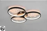 TRIO Leuchten LED Deckenleuchte Groovy, Dimmfunktion, mehrere...