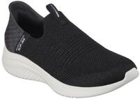 Slip-On Sneaker SKECHERS "ULTRA FLEX 3.0 - SMOOTH STEP", Damen, Gr. 41, schwarz,