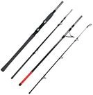 Zeck Fishing Reiserute, (4-tlg), Zeck Troy 240cm 40-150g Spinnrute Reiserute