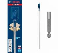 BOSCH Fr&auml;sbohrer Bosch EXPERT &Oslash; 18 x 400 mm) Flachfr&auml;sbohrer 1/4