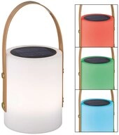 FISCHER & HONSEL LED Solarleuchte, LED-Leuchtmittel fest verbaut, Warmwei&szlig;,